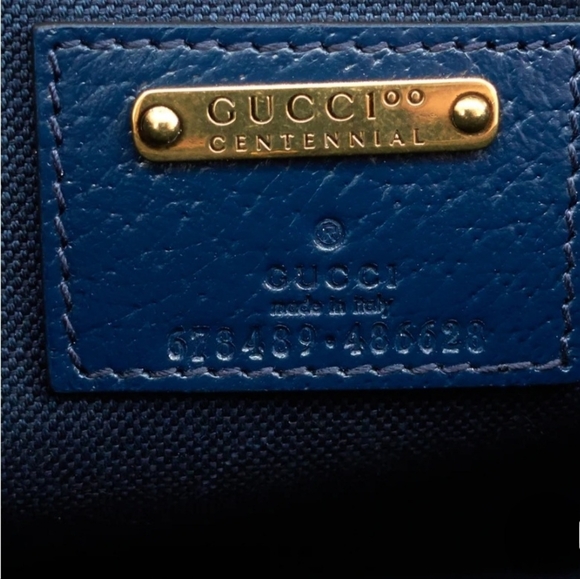 GUCCI 1947 Bamboo Handle Crossbody Bag. - Picture 9 of 14